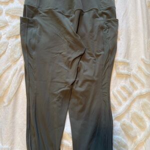 Athleta Tan Mesh 7/8 Leggings